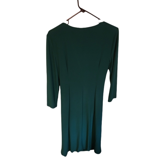 Evan Picone- Black Lable women's dress, dark green, size 10. - Picture 2 of 3